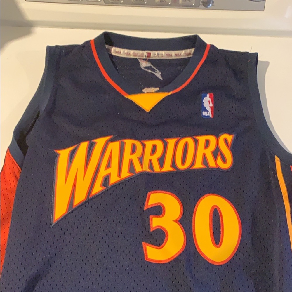 STEPH CURRY ROOKIE JERSEY